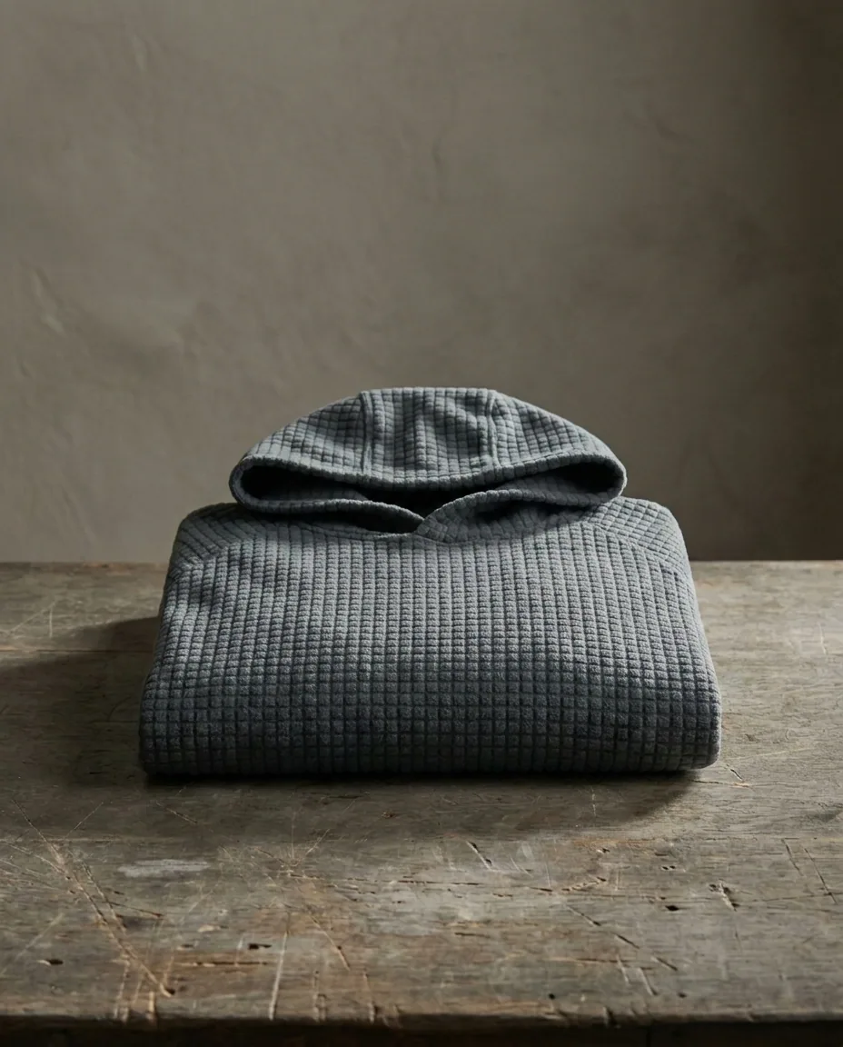 Grid Fleece Hoody 145 — Calibrated Supply Co.
